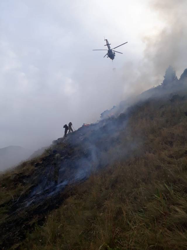 Продолжавшийся 10 дней степной пожар в Панфиловском районе локализован - ДЧС