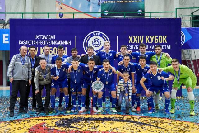 «Жетысу» стал серебряным призером Казахстана по футзалу